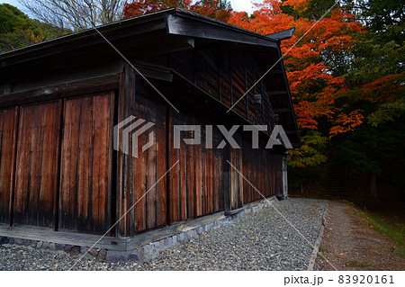 紅葉期の旧島松駅逓所（内外観） 83920161