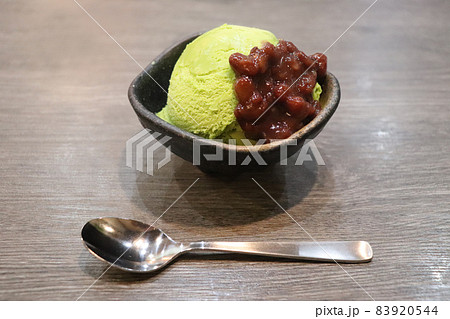 抹茶小豆ジェラート 83920544