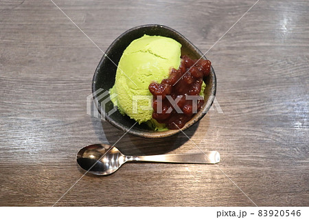 抹茶小豆ジェラート 83920546
