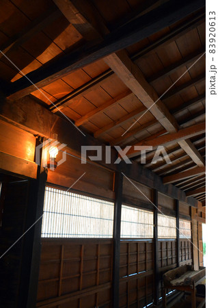 紅葉期の旧島松駅逓所(内外観) 紅葉期の旧島松駅逓所(内外観) 83920613