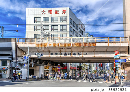 東京の都市風景　吉祥寺駅 83922921