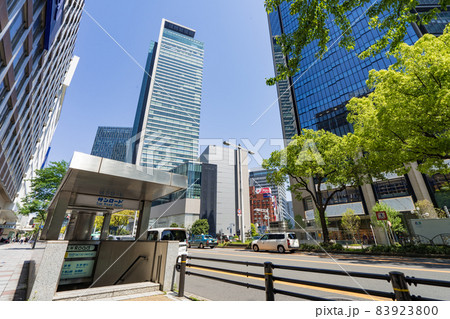 名古屋市中村区　名駅通り　名古屋駅前　サンロード入り口 83923800
