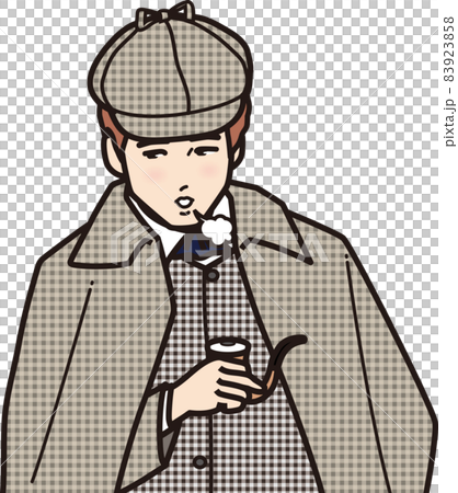 Detective sighing 83923858