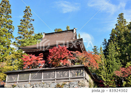 高野山 六時の鐘(紅葉) 【和歌山県伊都郡高野町】 高野山 六時の鐘(紅葉) 【和歌山県伊都郡高野町】 83924302