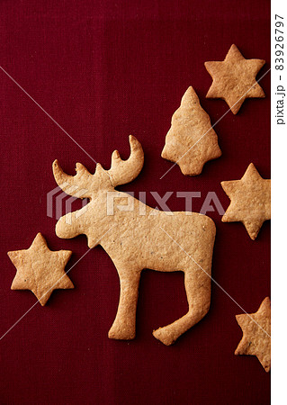 クリスマスモチーフのクッキー クリスマスモチーフのクッキー 83926797