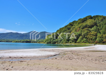 恐山 宇曽利山湖 極楽浜 恐山 宇曽利山湖 極楽浜 83929828