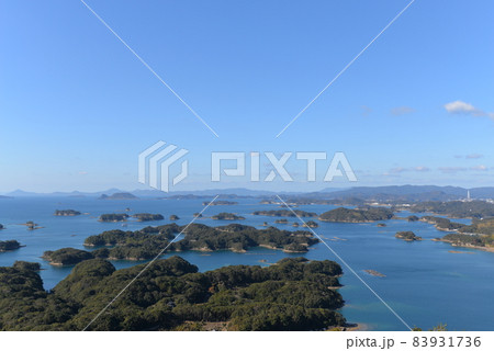 展海峰展望台からの眺望(長崎県佐世保市) 83931736