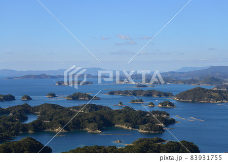 展海峰展望台からの眺望(長崎県佐世保市) 83931755