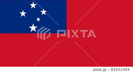 Flag of Samoa 83932404