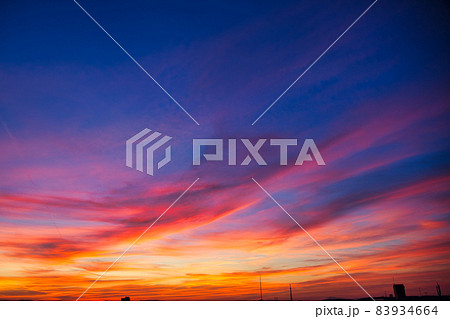 夕焼け空 83934664