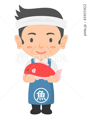 魚屋の店主 83935922