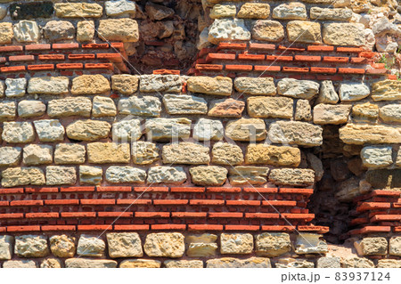 Background of the stone wall 83937124