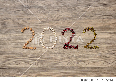 2022 New Year and New You with organic Beans; red, white, green, chickpeas and Adlay on table. Goals, Healthy, Motivation, Resolution, Weight loss, dieting and world food day concept 2022 New Year and New You with organic Beans; red, white, green, chickpeas and Adlay on table. Goals, Healthy, Motivation, Resolution, Weight loss, dieting and world food day concept 83939748