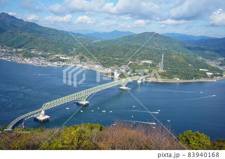 山口県周防大島飯の山展望台からの景色 83940168