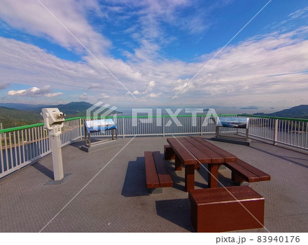 山口県周防大島飯の山展望台からの景色 山口県周防大島飯の山展望台からの景色 83940176
