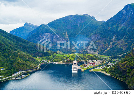 Flam at Sognefjord, Norway 83946369