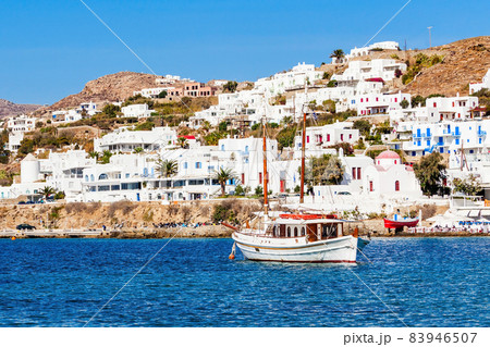 Mykonos city harbour, Greece Mykonos city harbour, Greece 83946507