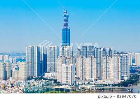 Ho Chi Minh aerial view 83947070