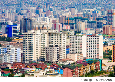 Ulaanbaatar aerial view, Mongolia 83947200