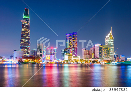 Ho Chi Minh city skyline 83947382