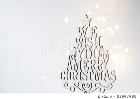 WE WISH YOU A MERRY CHRISTMAS クルスマスキャロルタイポグラフィ WE WISH YOU A MERRY CHRISTMAS クルスマスキャロルタイポグラフィ 83947499