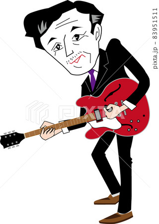 ギタリスト 83951511