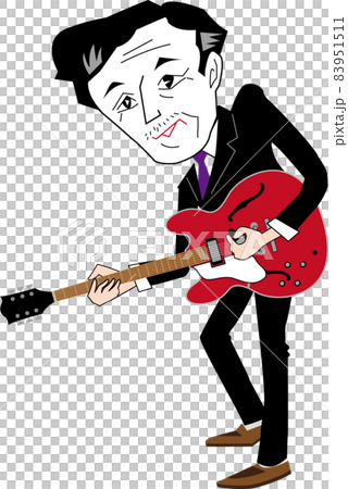 ギタリスト 83951511