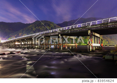 京都嵐山の風景 京都嵐山の風景 83954624