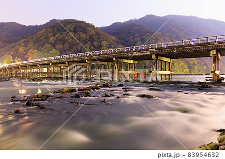 京都嵐山の風景 京都嵐山の風景 83954632