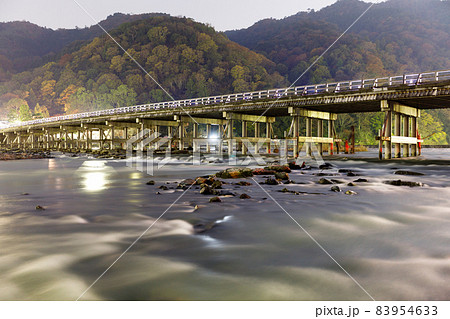 京都嵐山の風景 京都嵐山の風景 83954633