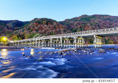 京都嵐山の風景 京都嵐山の風景 83954657