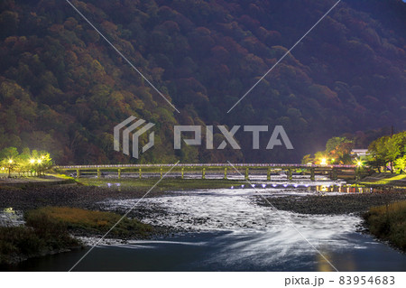 京都嵐山の風景 京都嵐山の風景 83954683