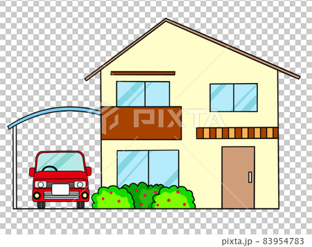 Detached house with carport Detached house with carport 83954783