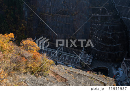 秋の奈川渡ダム 秋の奈川渡ダム 83955987
