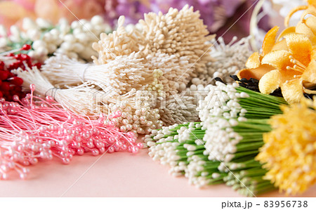 ペップいろいろ　花芯たくさん　手芸材料　布花材料　フラワーペップ 83956738