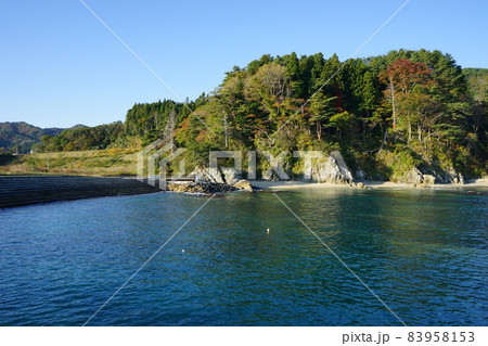 船越湾と吉里吉里海岸公園 83958153