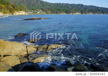 船越湾と吉里吉里海岸公園 83958162