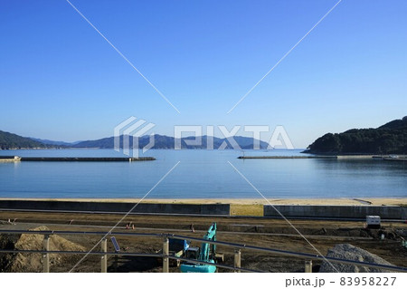 工事中の吉里吉里海岸 83958227