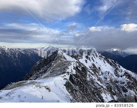 冬の燕岳にて 冬の燕岳にて 83958526