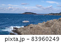 東尋坊から雄島を望む 83960249