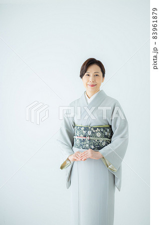 着物 ミドル女性 毛万筋 着物 ミドル女性 毛万筋 83961879