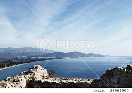 View of the sea , Gulf of Gaeta , Italy 83961900
