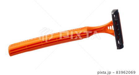Disposable shaver razor isolated on white background Disposable shaver razor isolated on white background 83962069