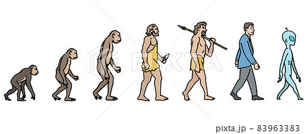 人類の進化 83963383