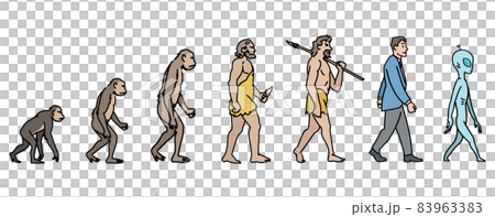 人類の進化 83963383