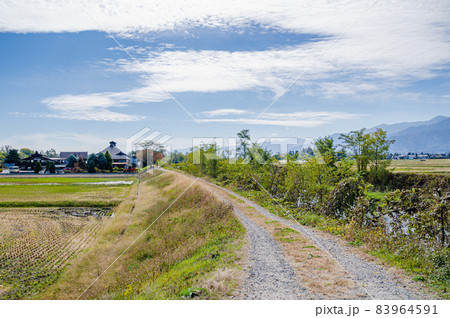 安曇野 万水川遊歩道 83964591