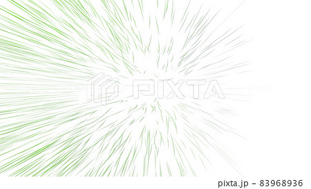 CGパーティクル　多数の伸びた光の筋 83968936