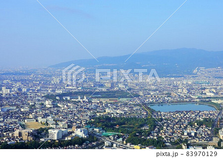 伊丹空港から離陸直後（伊丹市・西宮市） 83970129