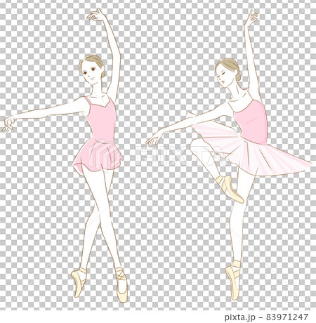 バレエを踊る女性、バレリーナ バレエを踊る女性、バレリーナ 83971247