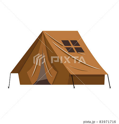 Camping travel Tent Flat vector icon Camping travel Tent Flat vector icon 83971716